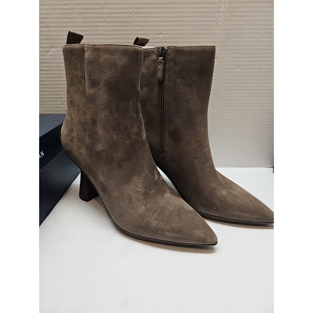 Cole Haan‎ Grand Ambition York Bootie 85 mm Dark Morel Suede 11 B (M)